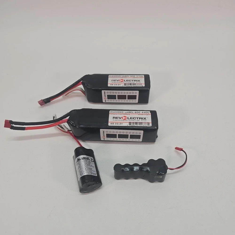 Lot of 4 Used RC Airplane Car Truck Rechargeable Battery Packs UNTESTED